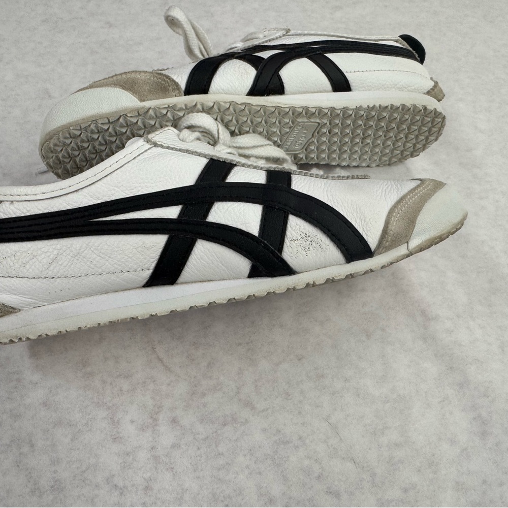 Onitsuka Tiger by Asics White and Black Women's Athletic Shoes